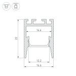 Профиль Arlight PDS-ZM 032856