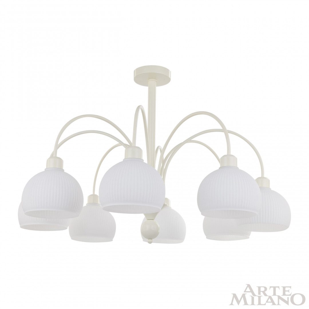 Люстра на штанге Arte Milano Napoli 313066/D820/8 IV Люстра на штанге Arte Milano Napoli 313066/D820/8 IV