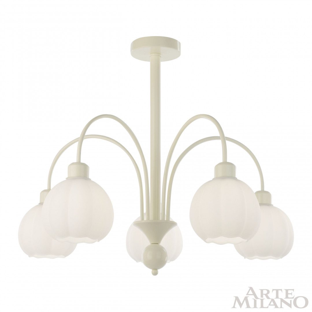 Люстра на штанге Arte Milano Napoli 315066/D680/5 IV Люстра на штанге Arte Milano Napoli 315066/D680/5 IV