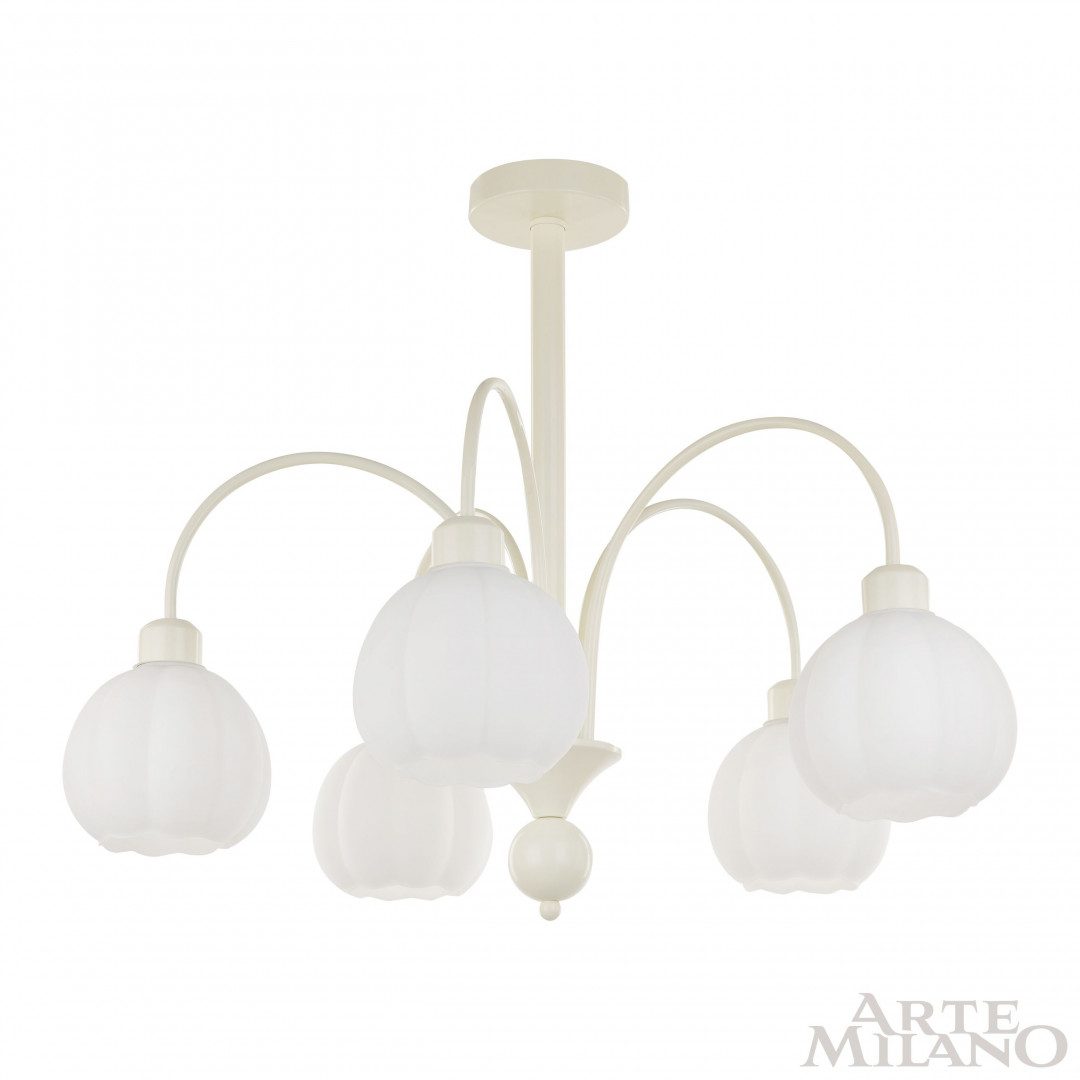 Люстра на штанге Arte Milano Napoli 315066/D680/5 IV Люстра на штанге Arte Milano Napoli 315066/D680/5 IV