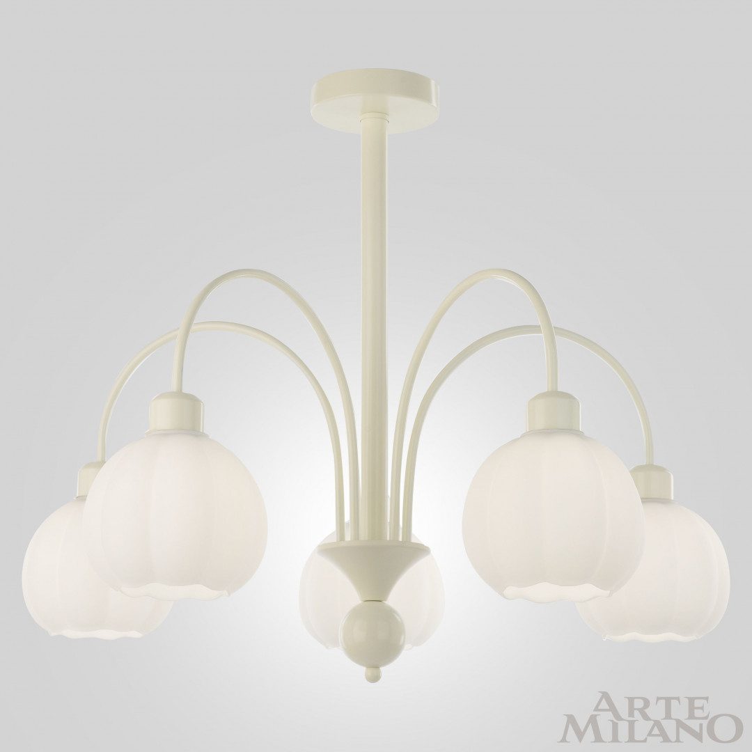 Люстра на штанге Arte Milano Napoli 315066/D680/5 IV Люстра на штанге Arte Milano Napoli 315066/D680/5 IV