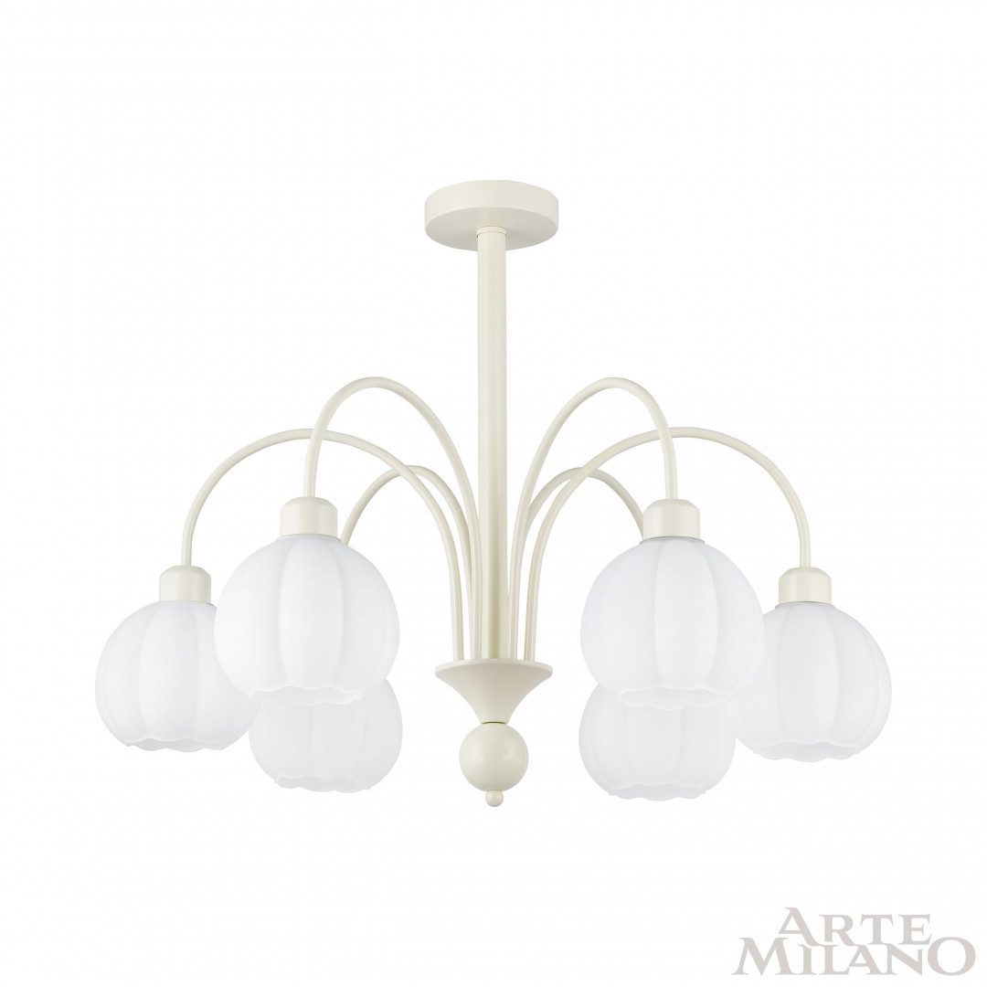 Люстра на штанге Arte Milano Napoli 315066/D680/6 IV Люстра на штанге Arte Milano Napoli 315066/D680/6 IV
