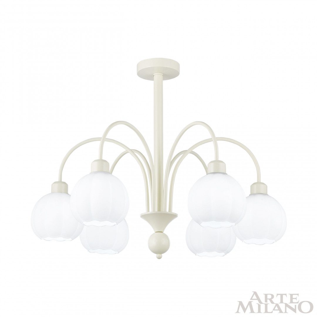 Люстра на штанге Arte Milano Napoli 315066/D680/6 IV Люстра на штанге Arte Milano Napoli 315066/D680/6 IV