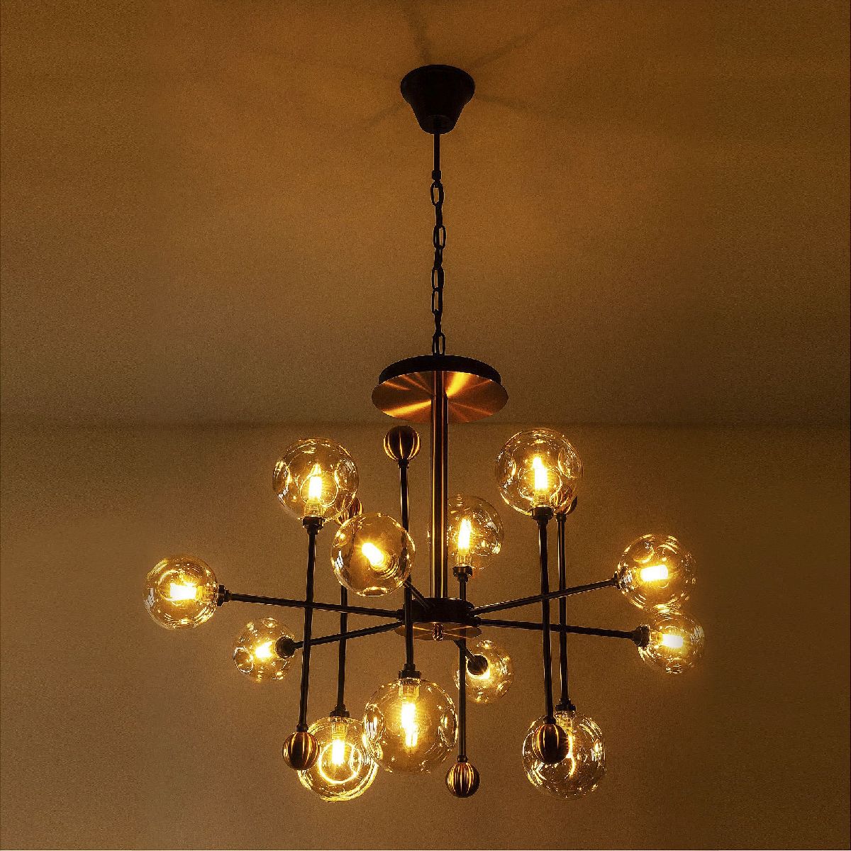 Подвесная люстра LED4U L6157-12 Подвесная люстра LED4U L6157-12