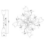 Потолочная люстра MW-Light Аида 323013708