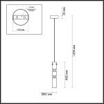 Подвесной светильник Odeon Light Scrow 5059/5L