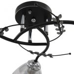 Потолочная люстра Arte Milano Amalfi 327685/3A BK+CR