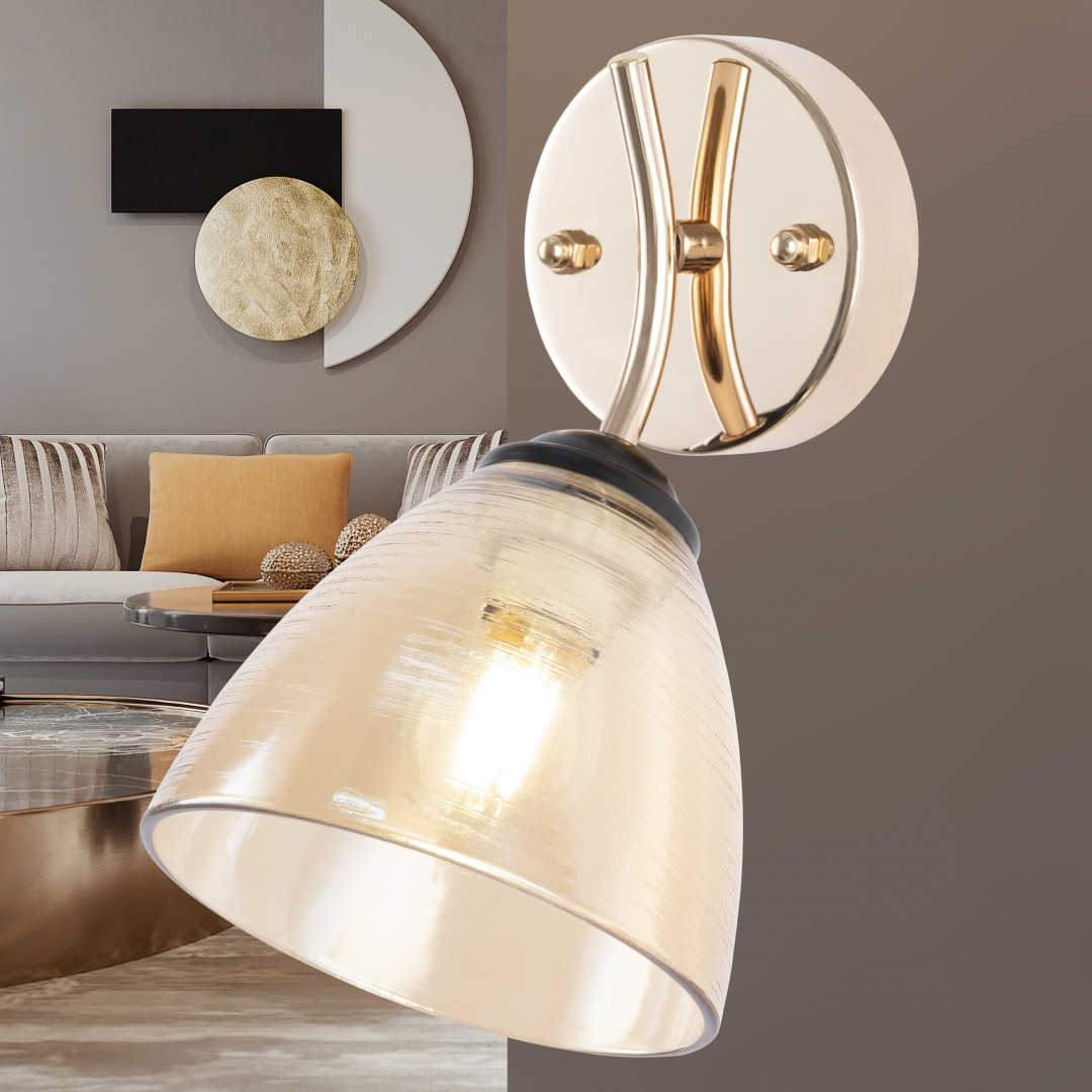 Бра Arte Milano Napoli 329007/1W GD.BK Бра Arte Milano Napoli 329007/1W GD.BK