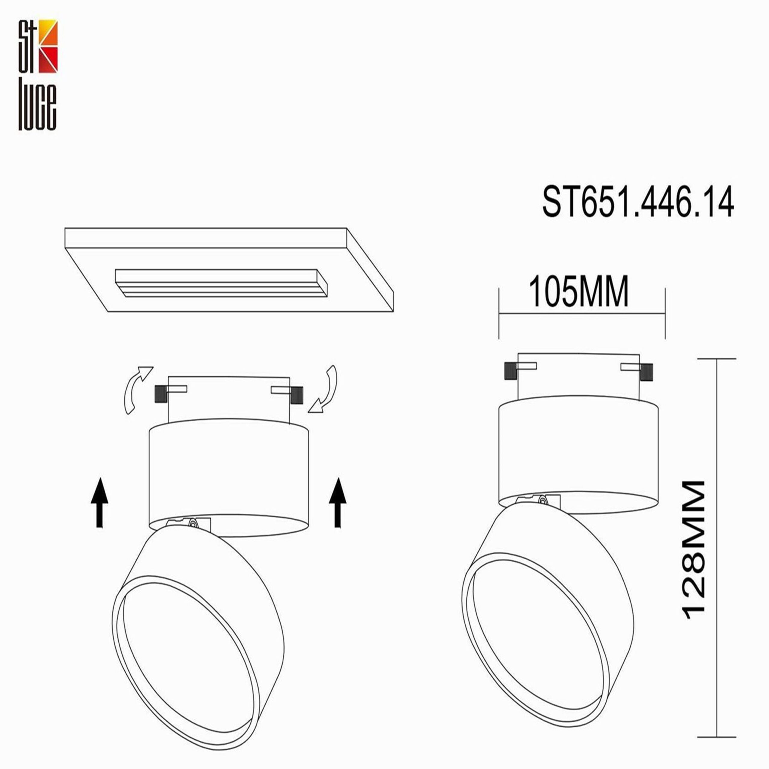 Трековый светильник ST Luce ST651 ST651.446.14 Трековый светильник ST Luce ST651 ST651.446.14