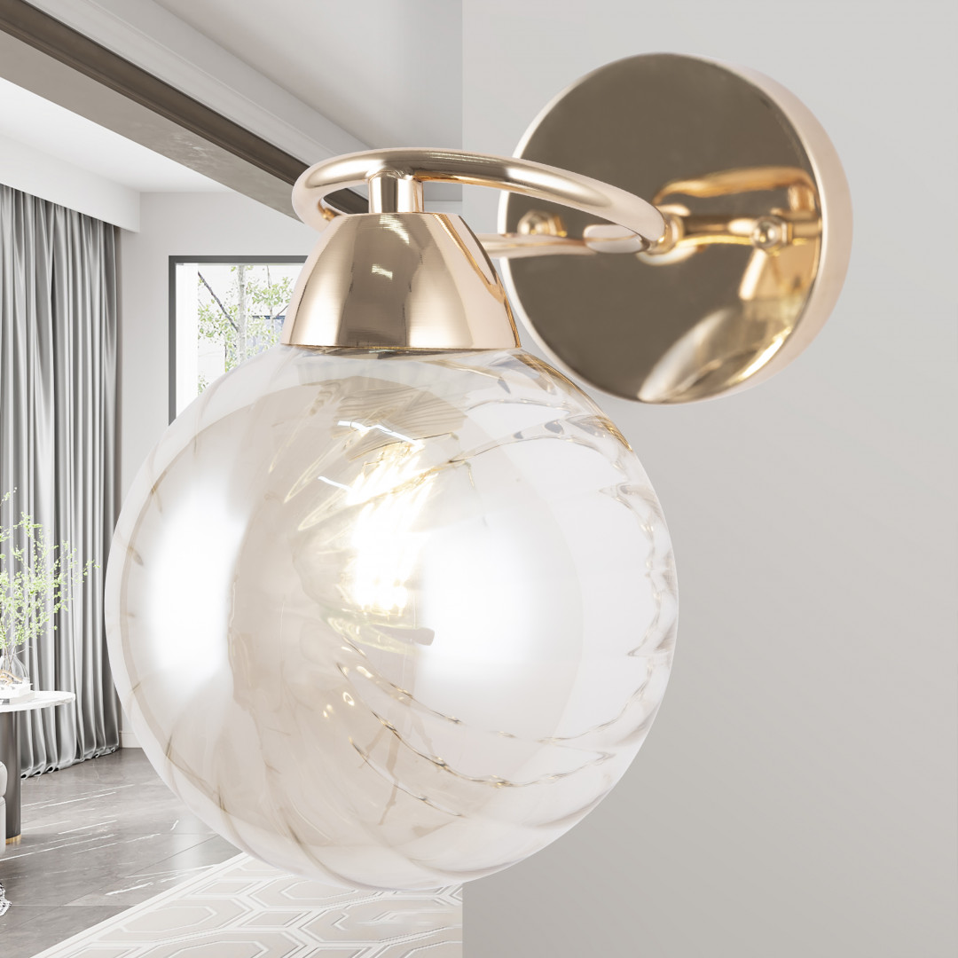 Бра Arte Milano Amalfi 329207/1W GD Бра Arte Milano Amalfi 329207/1W GD