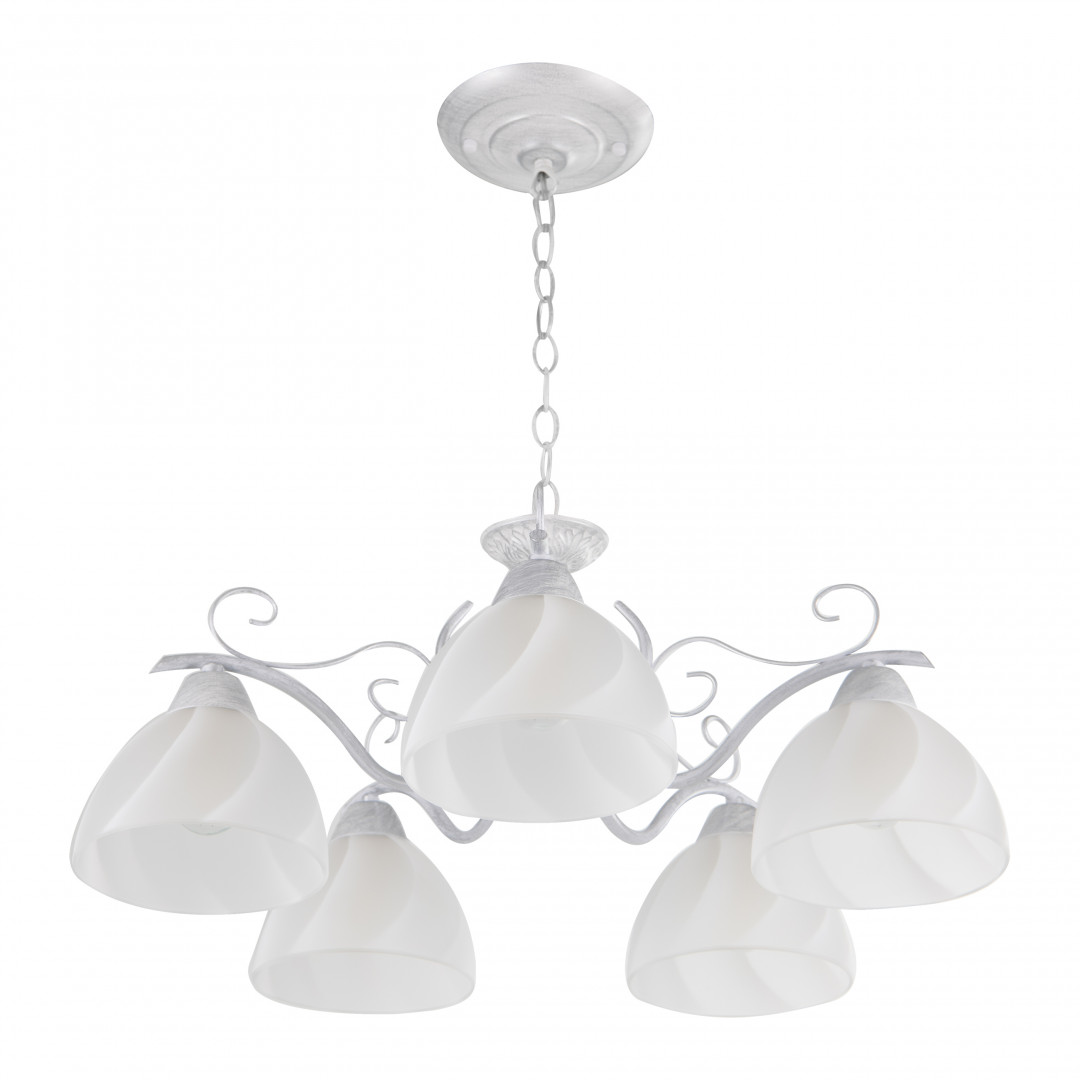 Подвесная люстра Arte Milano Amalfi 330644/5 WT+SL Подвесная люстра Arte Milano Amalfi 330644/5 WT+SL