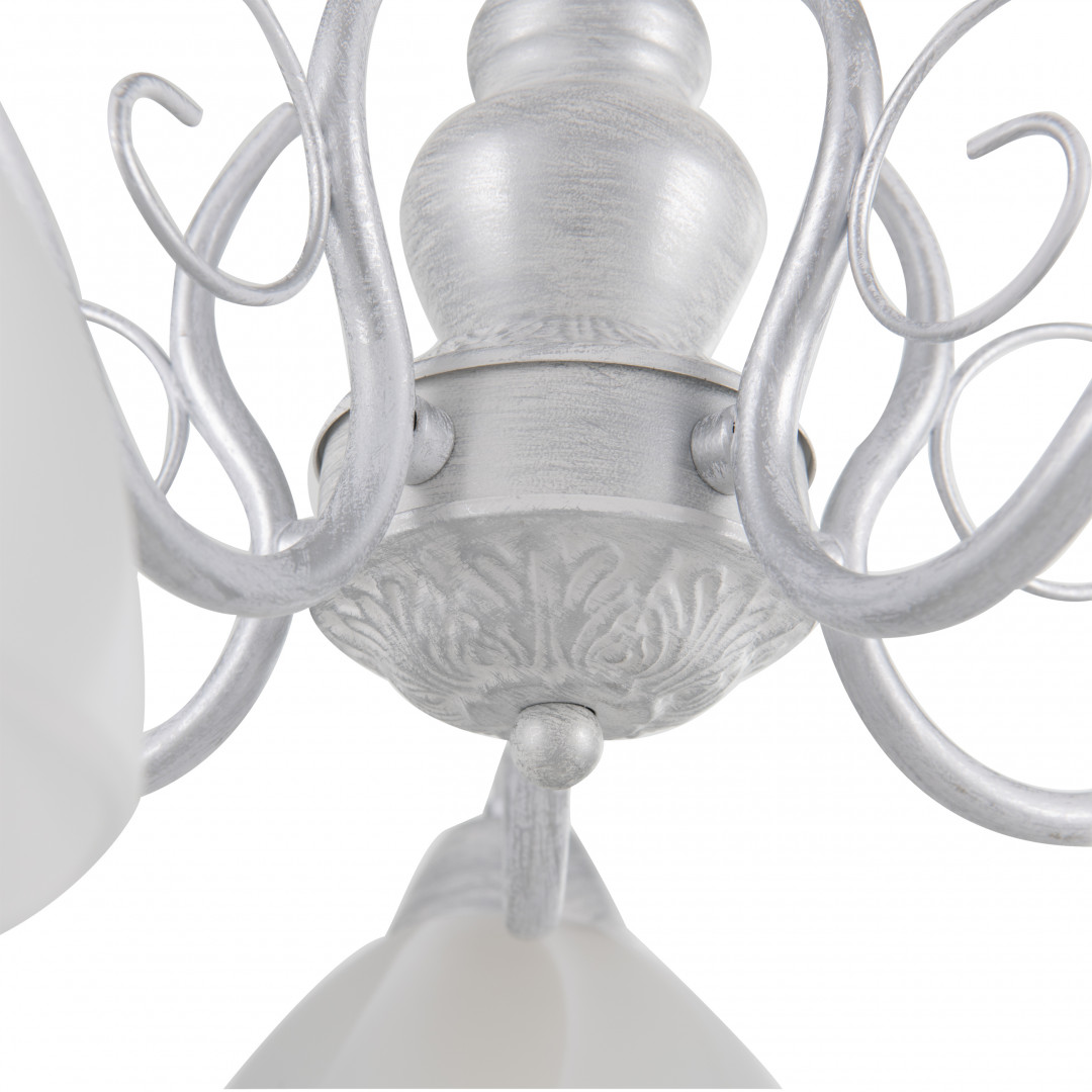 Подвесная люстра Arte Milano Amalfi 330644/5 WT+SL Подвесная люстра Arte Milano Amalfi 330644/5 WT+SL