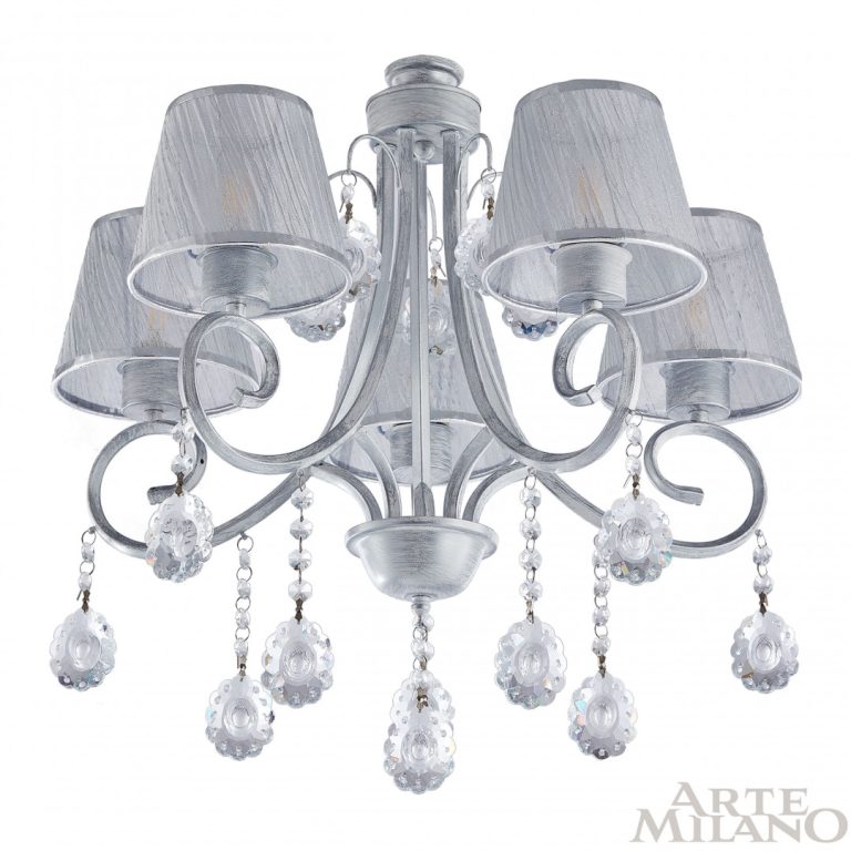Потолочная люстра Arte Milano Amalfi 337146/5 WT+SL