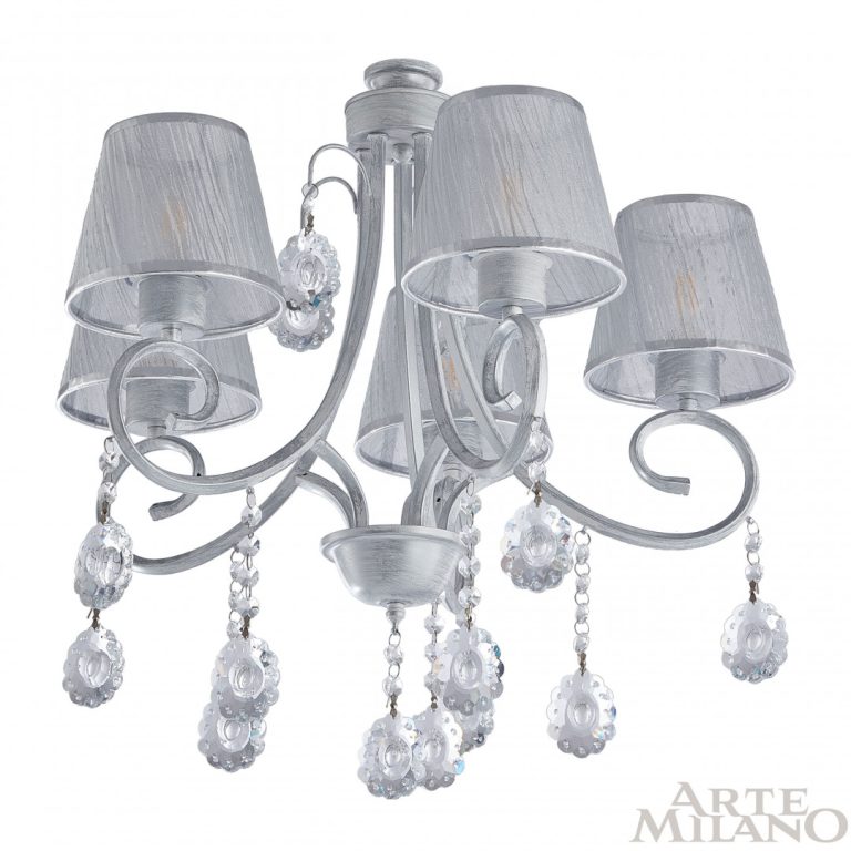 Потолочная люстра Arte Milano Amalfi 337146/5 WT+SL