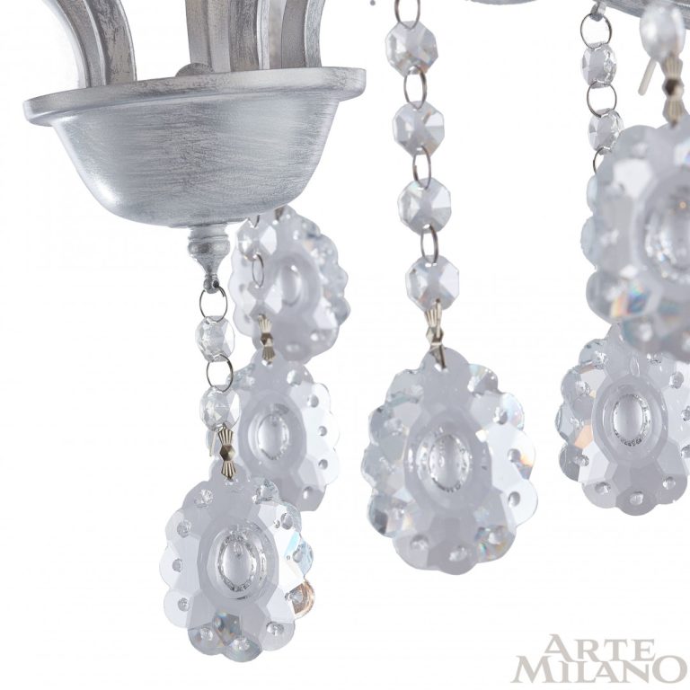 Потолочная люстра Arte Milano Amalfi 337146/8 WT+SL