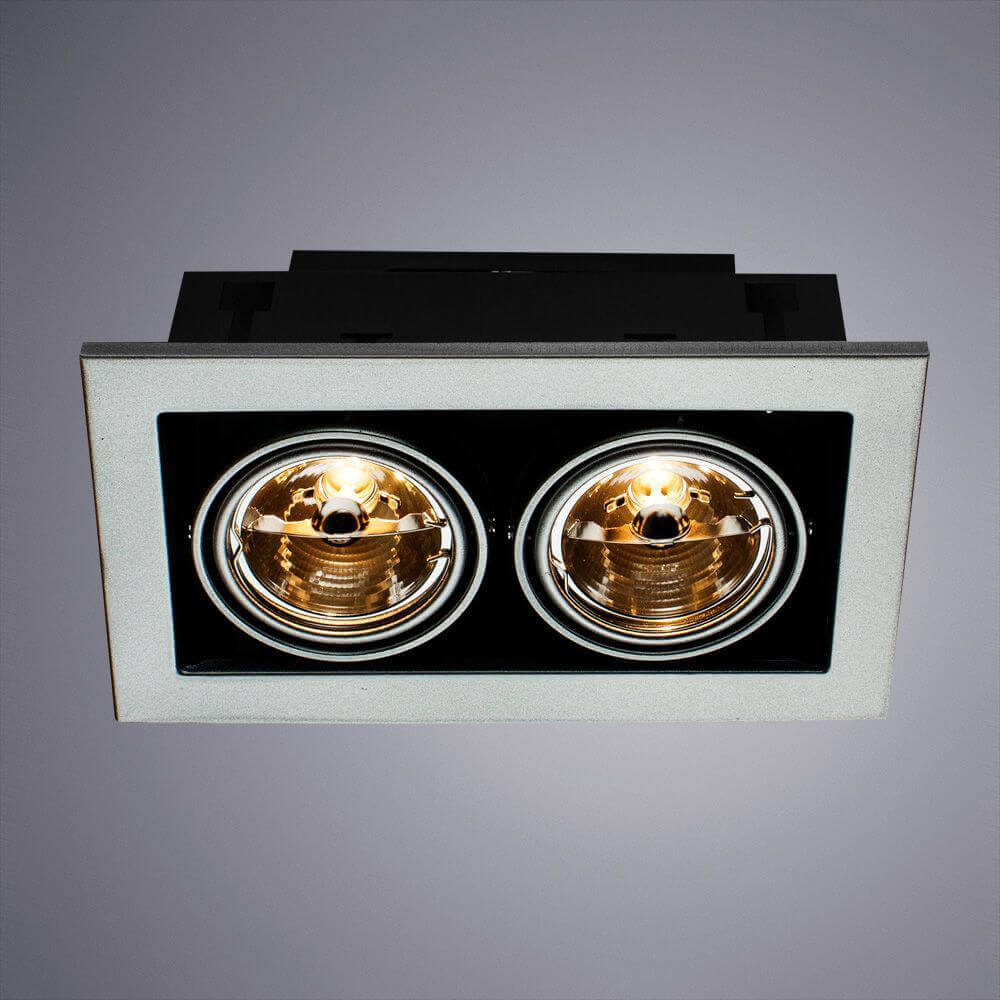 Встраиваемый светильник Arte Lamp Technika A5930PL-2SI Встраиваемый светильник Arte Lamp Technika A5930PL-2SI
