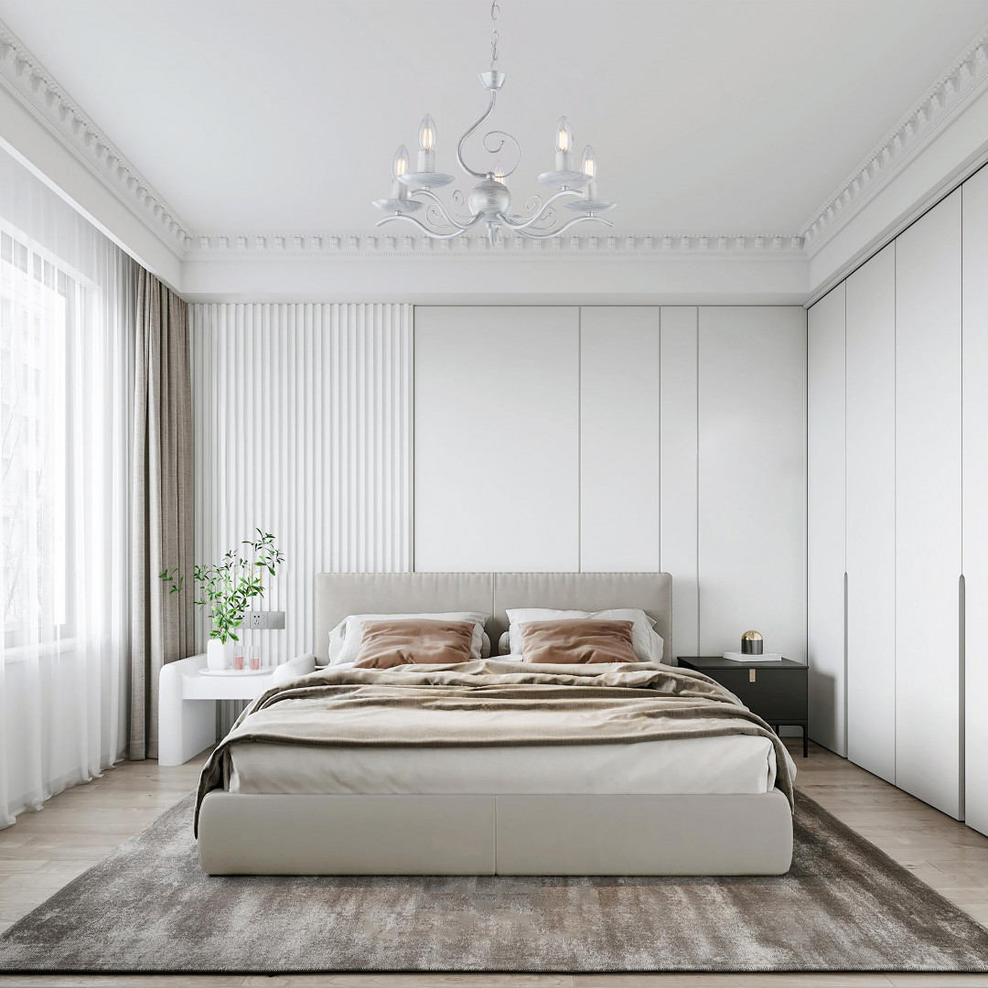 Подвесная люстра Arte Milano Amalfi 339934/5 WT+SL Подвесная люстра Arte Milano Amalfi 339934/5 WT+SL