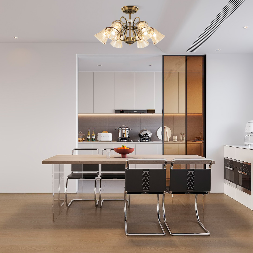 Потолочная люстра Arte Milano 340800/6 AB Потолочная люстра Arte Milano 340800/6 AB