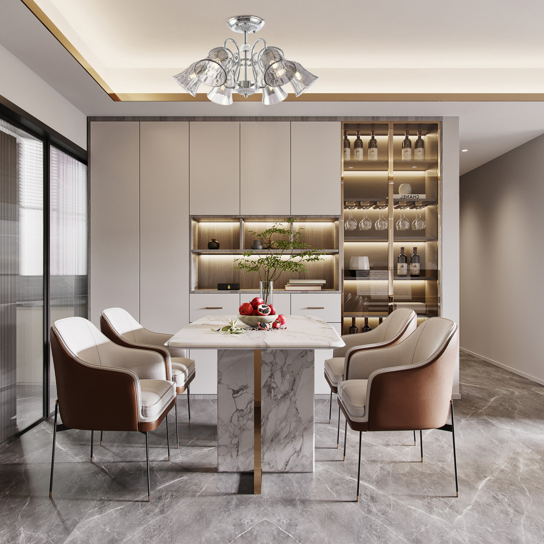 Потолочная люстра Arte Milano 340800/6 CR Потолочная люстра Arte Milano 340800/6 CR