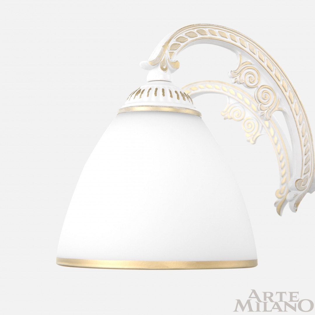 Подвесная люстра Arte Milano 340837/6 WT+G Подвесная люстра Arte Milano 340837/6 WT+G