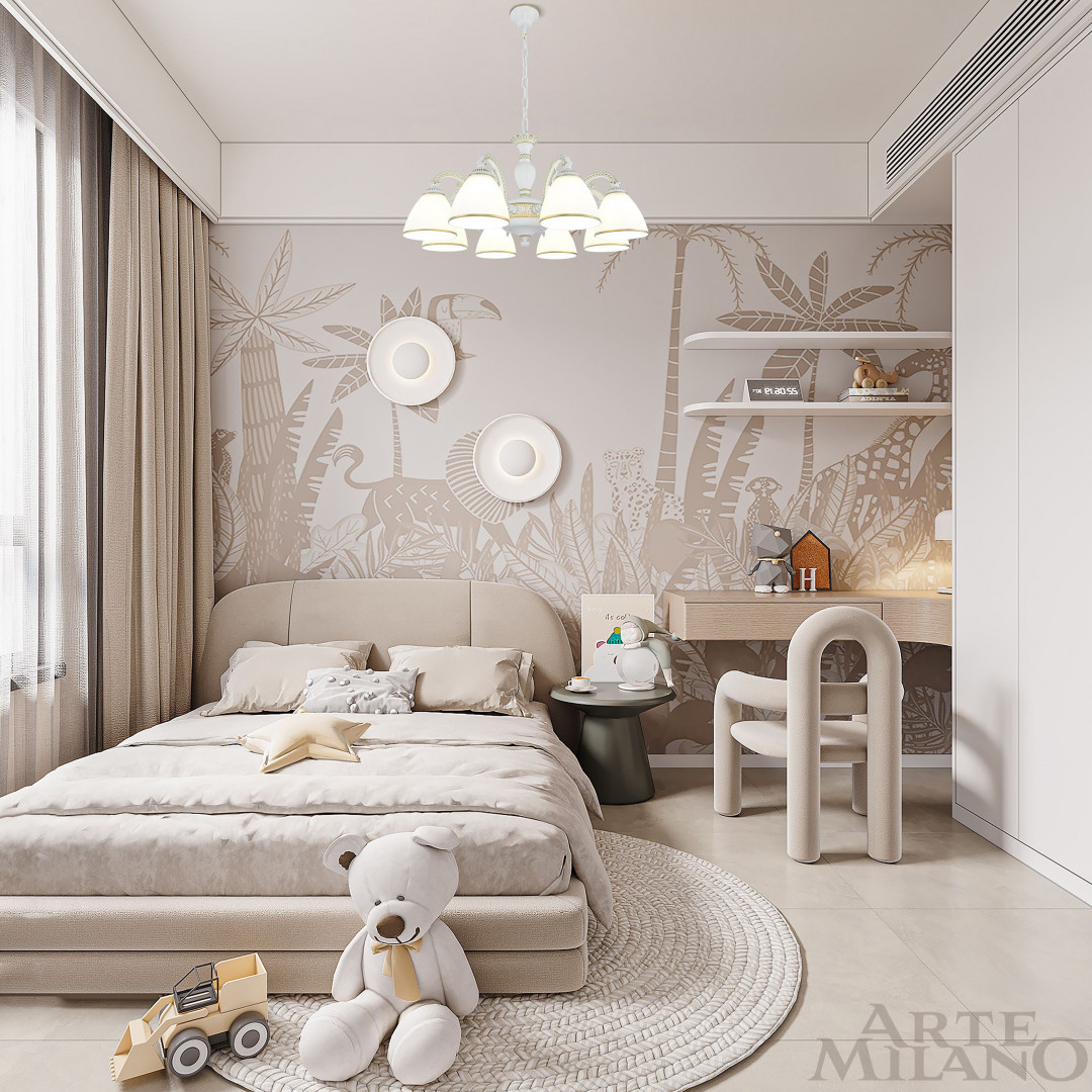 Подвесная люстра Arte Milano 340837/8 WT+G Подвесная люстра Arte Milano 340837/8 WT+G