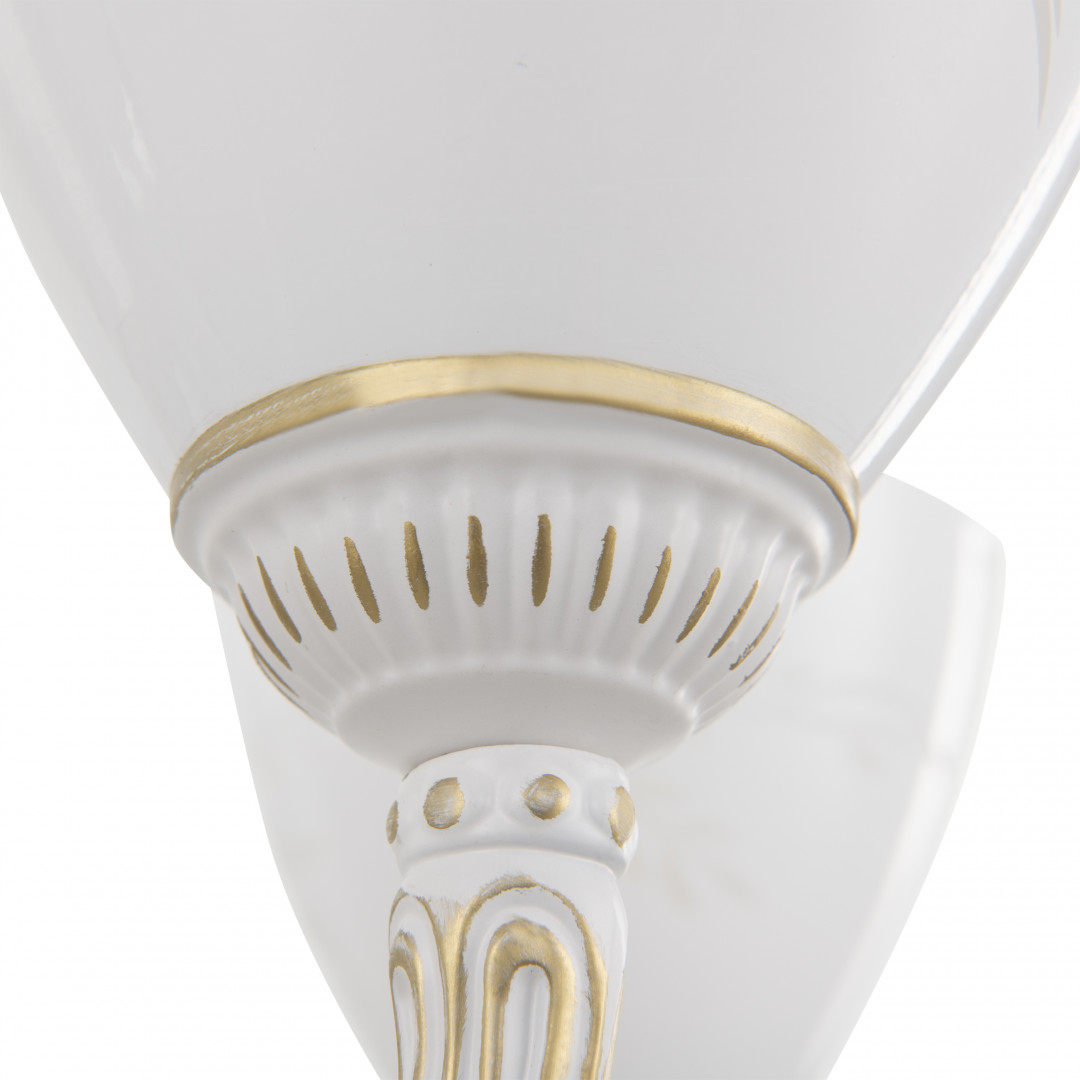 Подвесная люстра Arte Milano 341837/6 WT+G Подвесная люстра Arte Milano 341837/6 WT+G