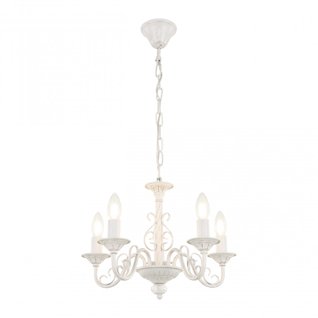 Подвесная люстра Arte Milano 342620/5 WT+SL Подвесная люстра Arte Milano 342620/5 WT+SL