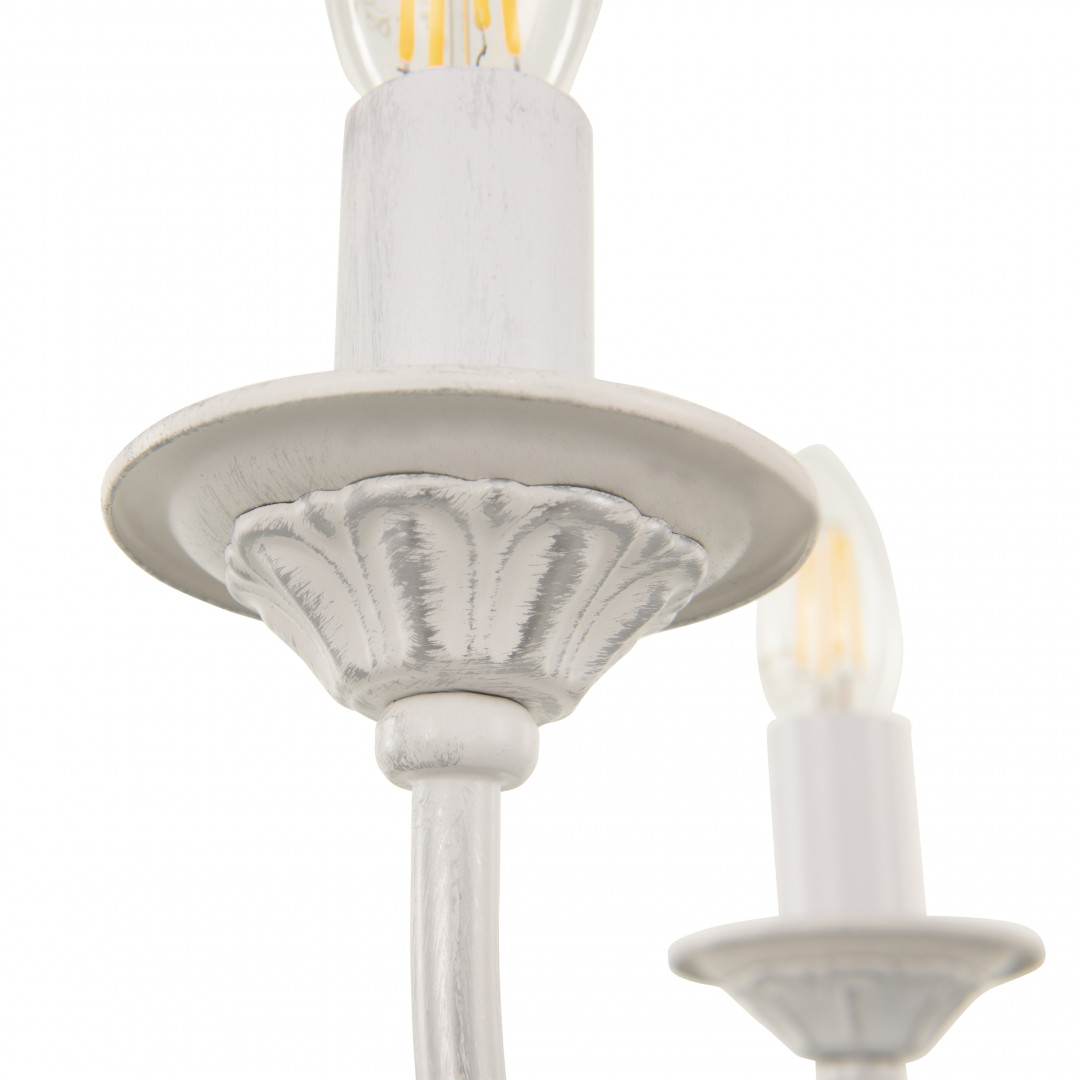 Подвесная люстра Arte Milano 342620/8 WT+SL Подвесная люстра Arte Milano 342620/8 WT+SL