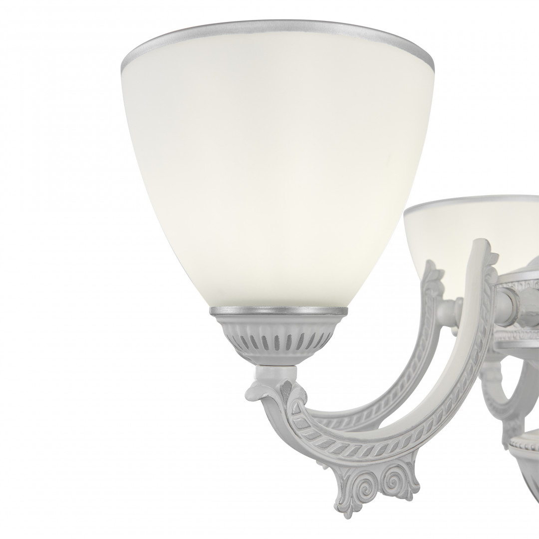 Подвесная люстра Arte Milano 342837/6 WT+SL Подвесная люстра Arte Milano 342837/6 WT+SL