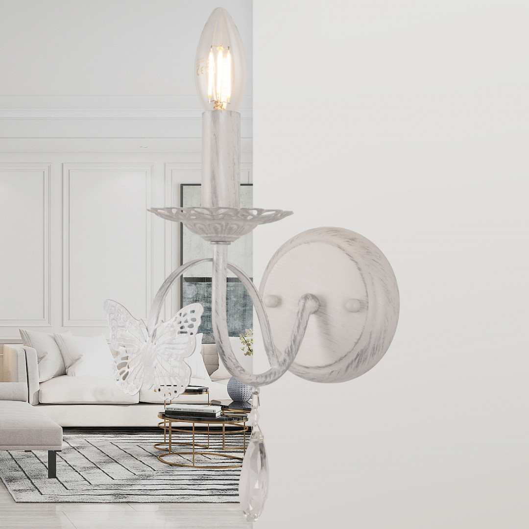 Бра Arte Milano 346179/1W WT+SL Бра Arte Milano 346179/1W WT+SL
