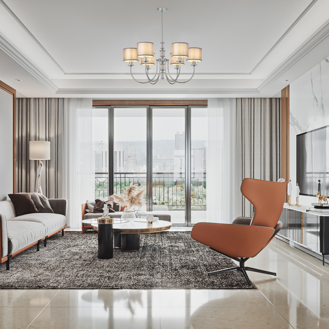Люстра на штанге Arte Milano 348401/6 CR Люстра на штанге Arte Milano 348401/6 CR