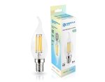Филаментная светодиодная лампа Ambrella Light Bulbing E14 11W 4000K свеча на ветру 351124