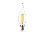 Филаментная светодиодная лампа Ambrella Light Bulbing E14 15W 4000K свеча на ветру 351524