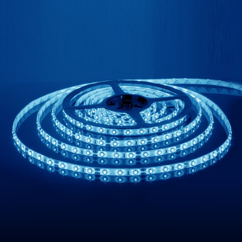 Светодиодная лента Elektrostandard 24V 14,4W 60Led 5050 IP20 синий, 5м 4690389167720 Светодиодная лента Elektrostandard 24V 14,4W 60Led 5050 IP20 синий, 5м 4690389167720