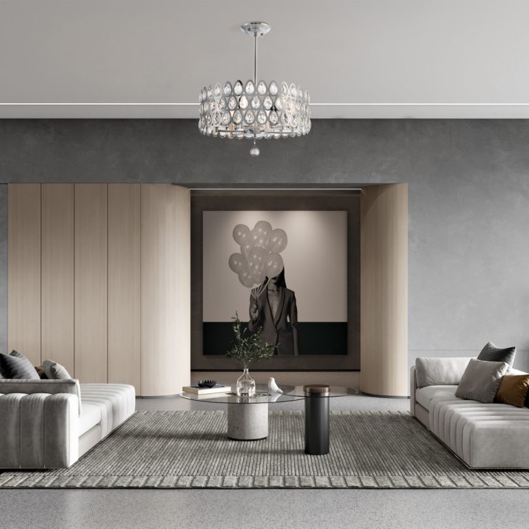 Люстра на штанге Arte Milano Sorrento 371019/6/300/490 CR