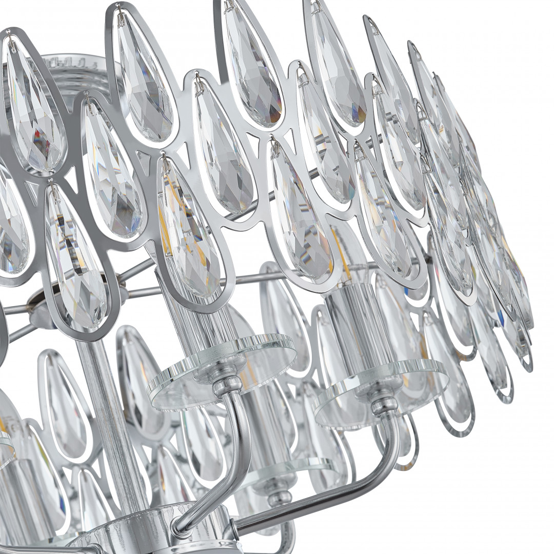 Потолочная люстра Arte Milano Sorrento 372009/6/80/490 CR Потолочная люстра Arte Milano Sorrento 372009/6/80/490 CR