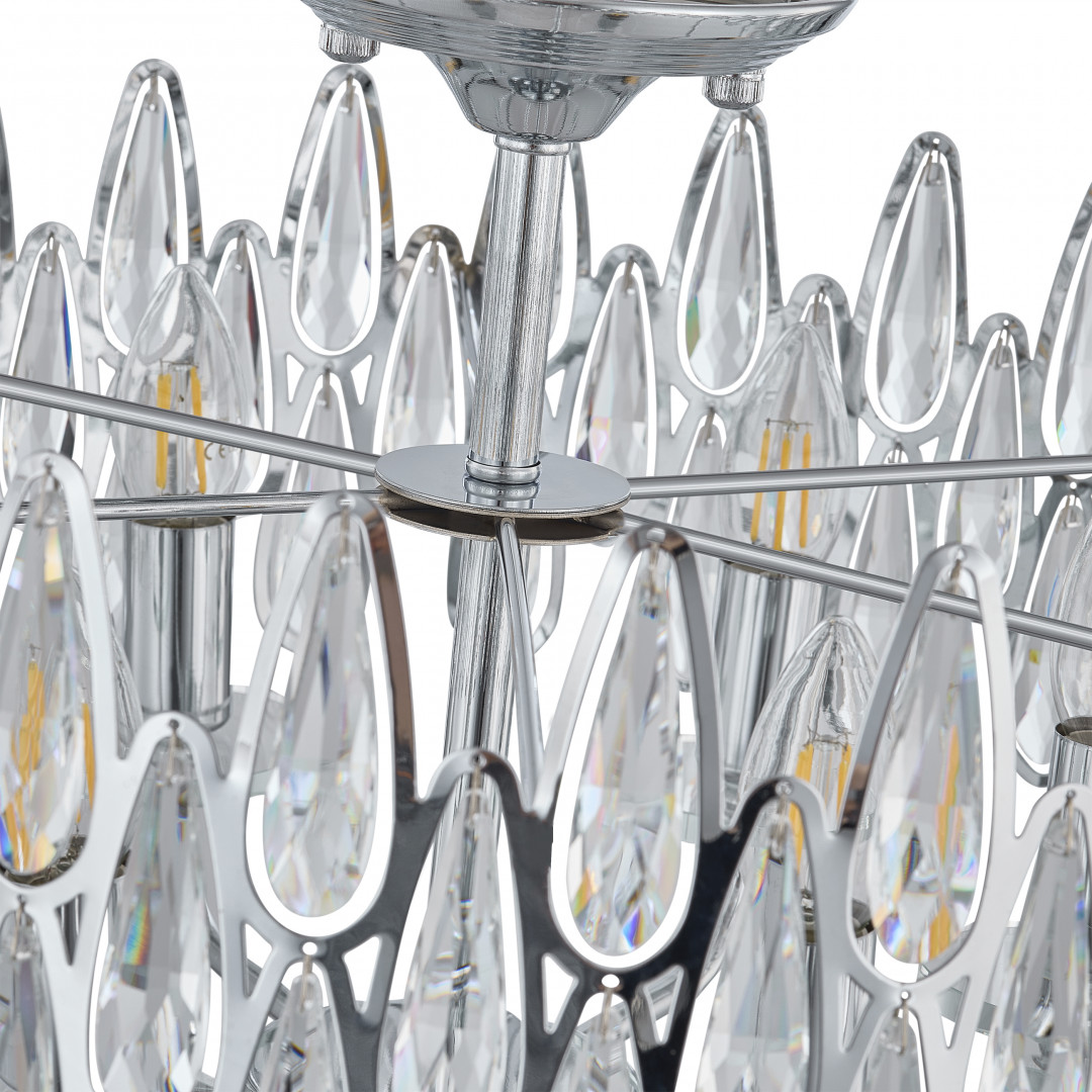 Потолочная люстра Arte Milano Sorrento 372009/6/80/490 CR Потолочная люстра Arte Milano Sorrento 372009/6/80/490 CR