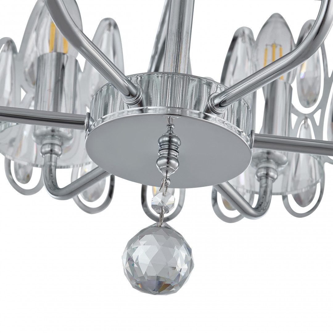 Потолочная люстра Arte Milano Sorrento 372009/6/80/490 CR Потолочная люстра Arte Milano Sorrento 372009/6/80/490 CR