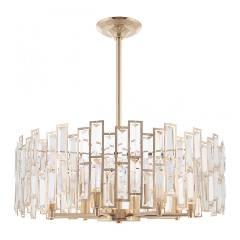 Люстра на штанге Arte Milano Sorrento 373209/8/350/560 GD