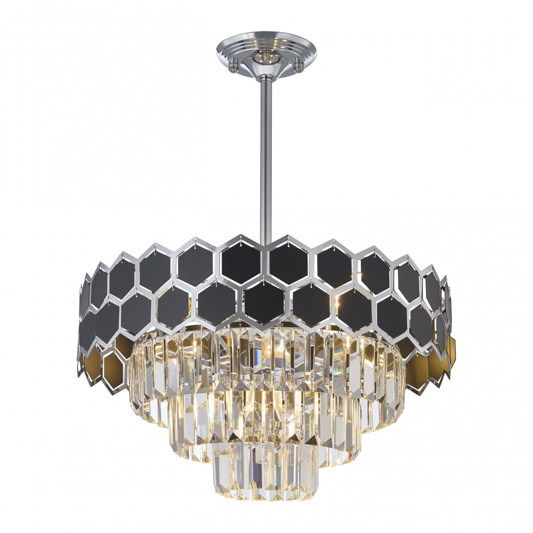 Люстра на штанге Arte Milano Sorrento 375009/4+2/300/480 CR Люстра на штанге Arte Milano Sorrento 375009/4+2/300/480 CR