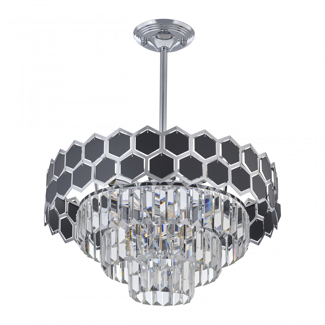 Люстра на штанге Arte Milano Sorrento 375009/4+2/300/480 CR Люстра на штанге Arte Milano Sorrento 375009/4+2/300/480 CR