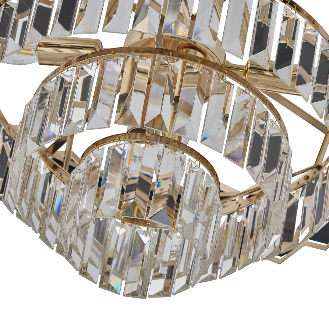 Люстра на штанге Arte Milano Sorrento 375009/4+2/300/480 GD Люстра на штанге Arte Milano Sorrento 375009/4+2/300/480 GD