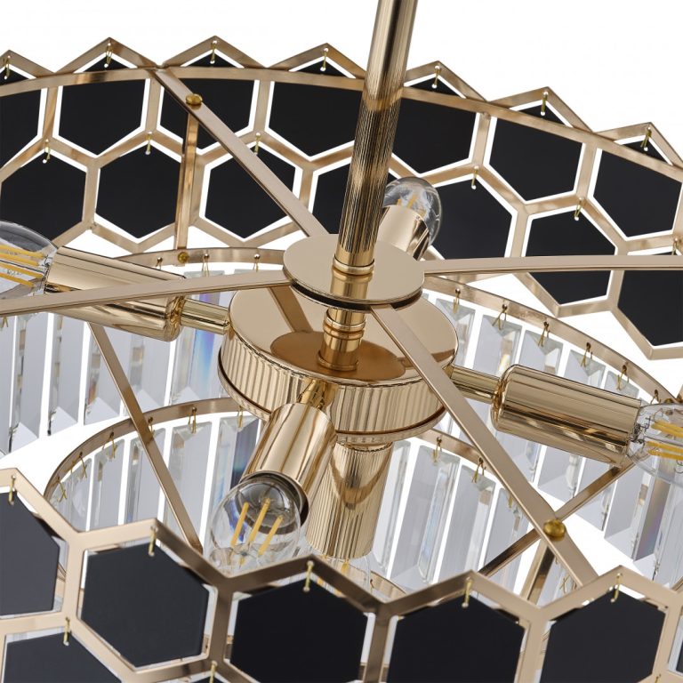 Люстра на штанге Arte Milano Sorrento 375009/4+2/300/480 GD