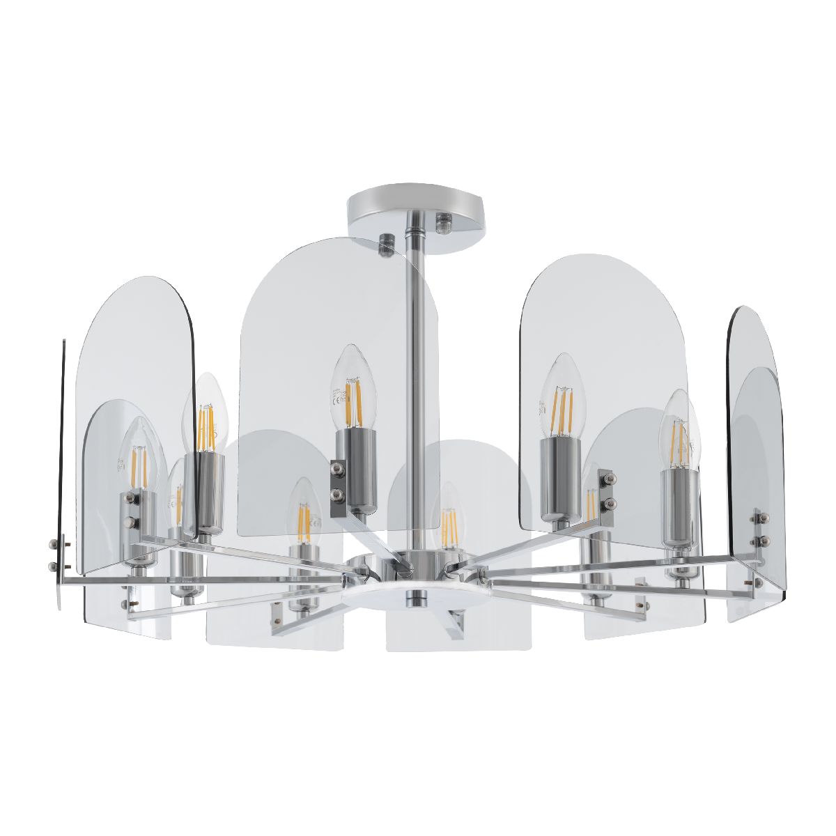Люстра на штанге Arte Milano Sorrento 377309/10/580 CR Люстра на штанге Arte Milano Sorrento 377309/10/580 CR