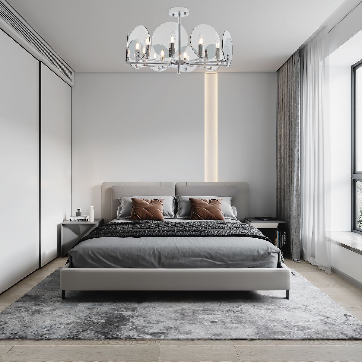 Люстра на штанге Arte Milano Sorrento 379309/10/600 CR Люстра на штанге Arte Milano Sorrento 379309/10/600 CR