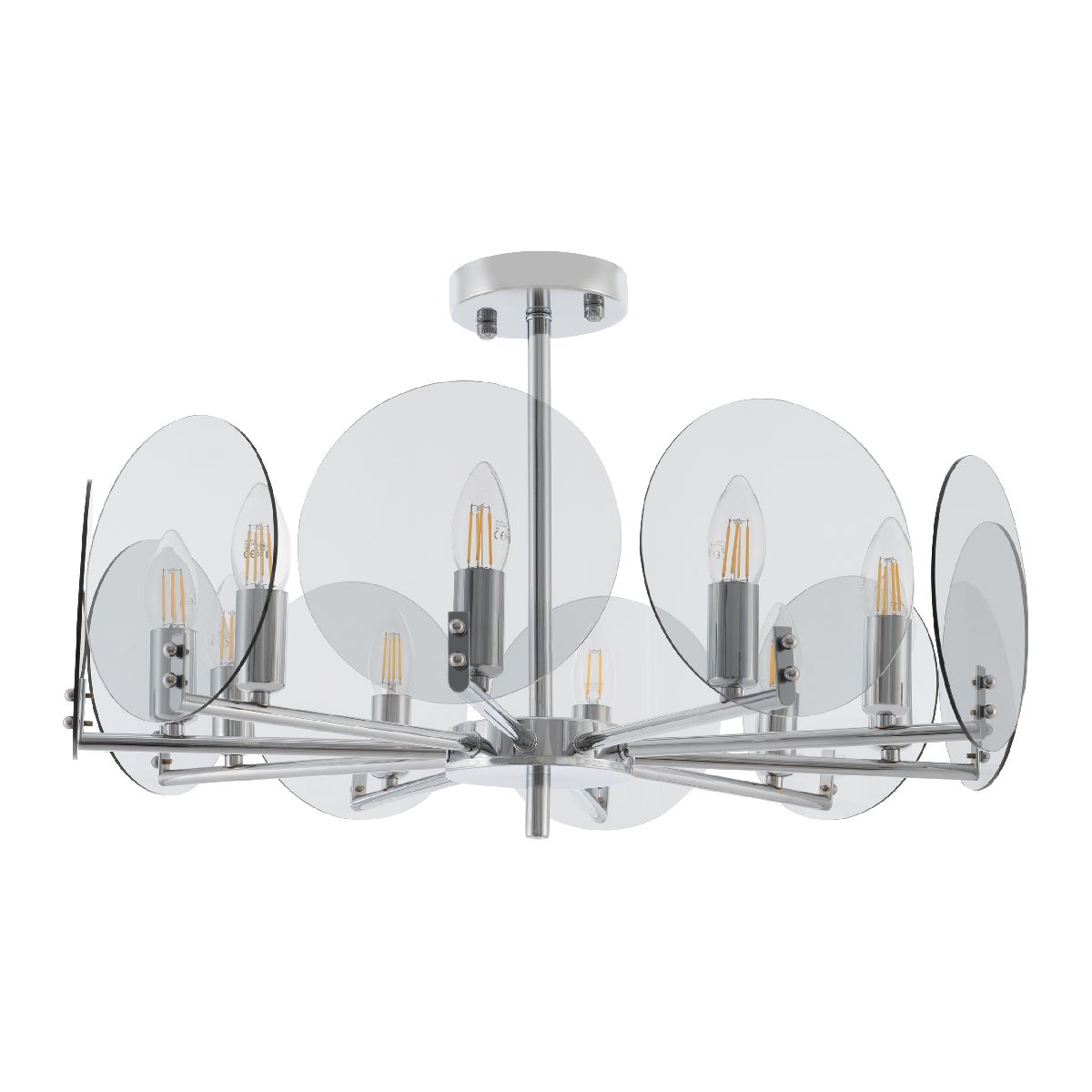 Люстра на штанге Arte Milano Sorrento 379309/10/600 CR Люстра на штанге Arte Milano Sorrento 379309/10/600 CR