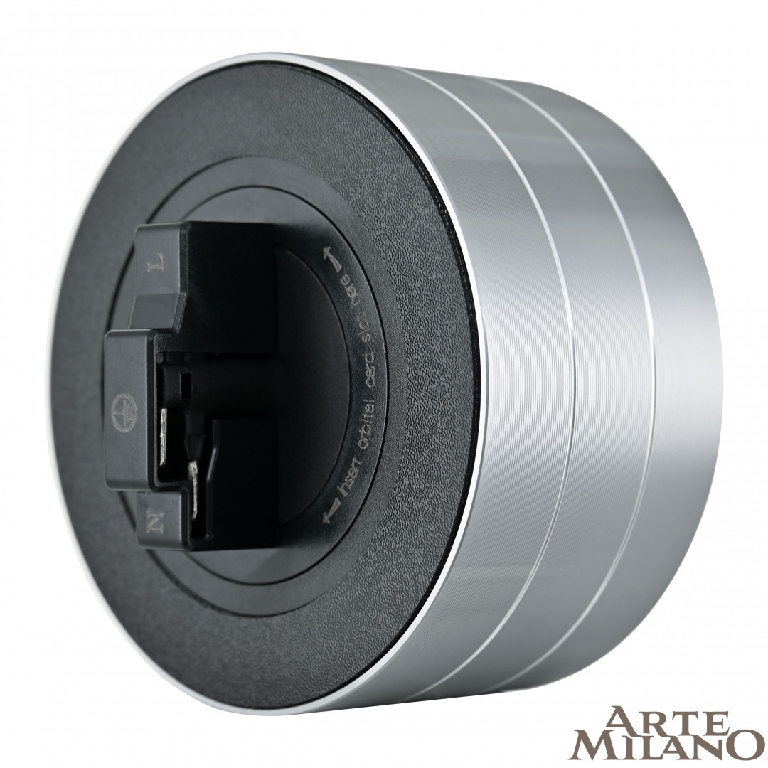 Трековая розетка Arte Milano Am-track-sockets 380011TS/ES Grey Трековая розетка Arte Milano Am-track-sockets 380011TS/ES Grey