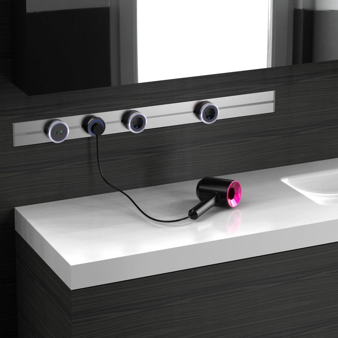 Трековая розетка Arte Milano Am-track-sockets 380011TS/ES Grey Трековая розетка Arte Milano Am-track-sockets 380011TS/ES Grey