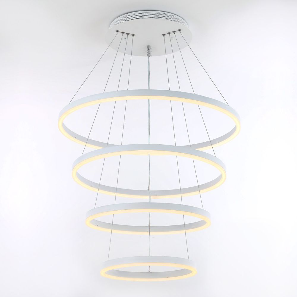 Каскадная люстра LED4U 55000-4 WH Каскадная люстра LED4U 55000-4 WH