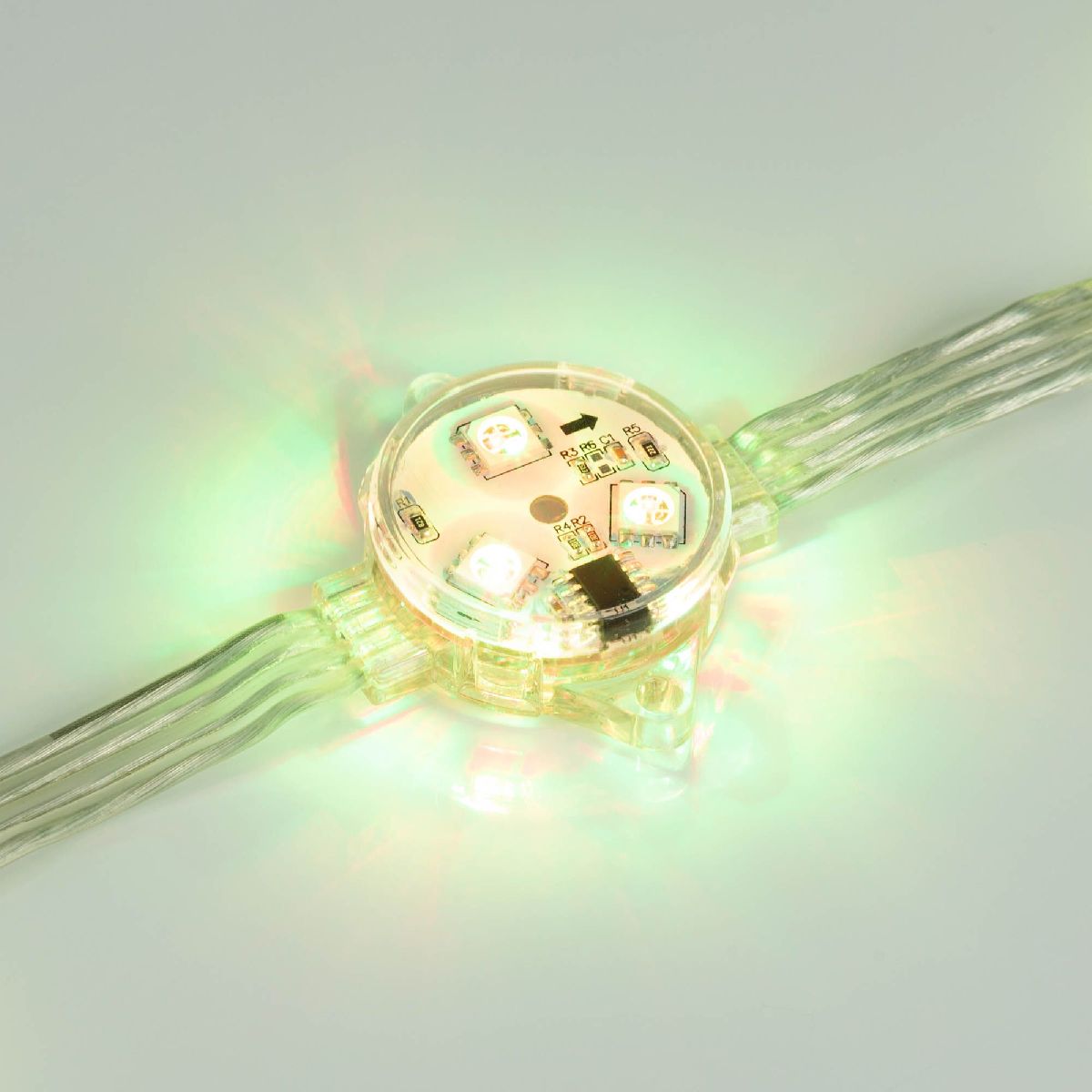 Модуль управляемый Arlight DMX-B3-D30 12V RGB (0.72W, IP68, 140 deg) 036772 Модуль управляемый Arlight DMX-B3-D30 12V RGB (0.72W, IP68, 140 deg) 036772